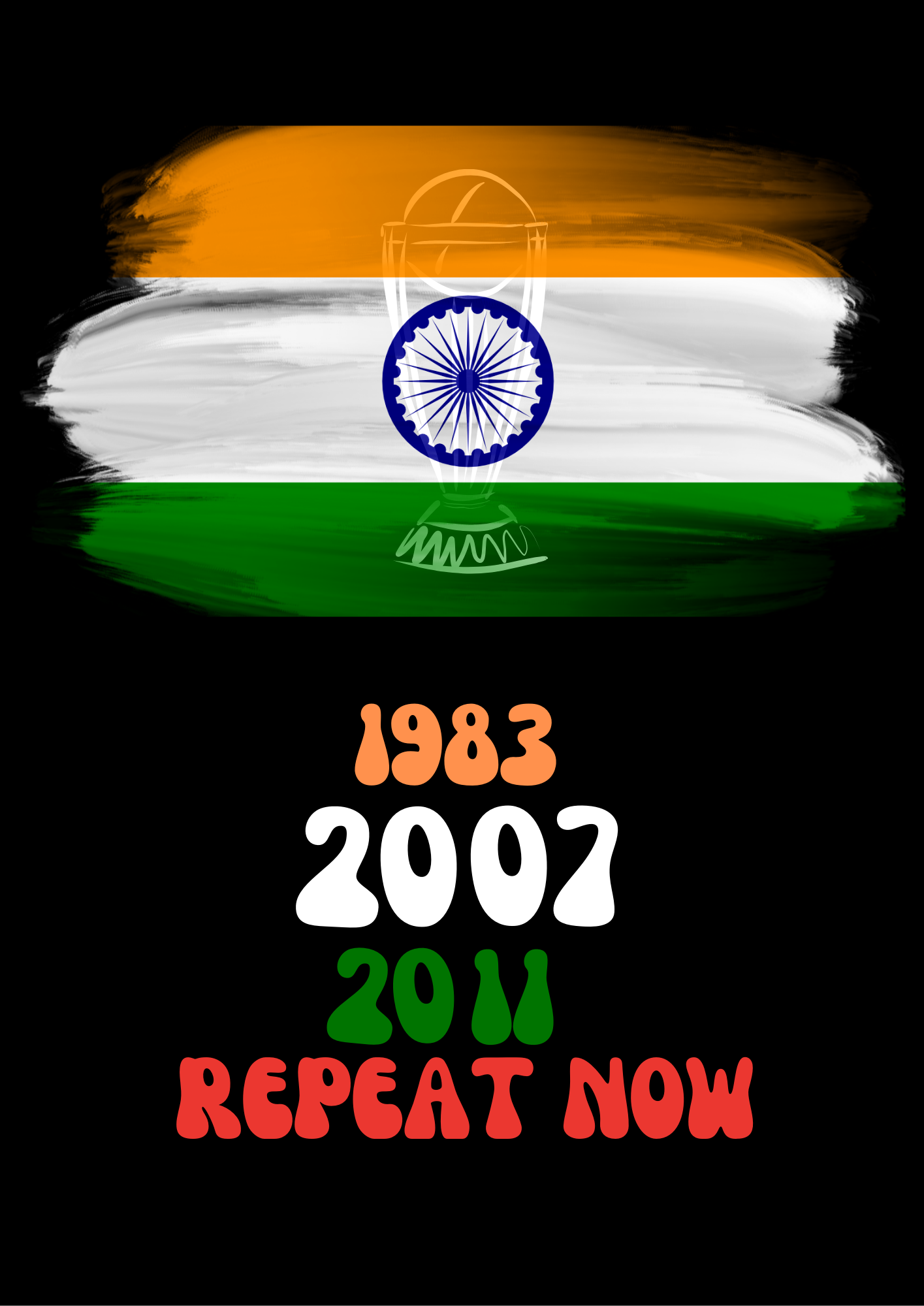 T20 Cricket World Cup 2024 Theme T-Shirt