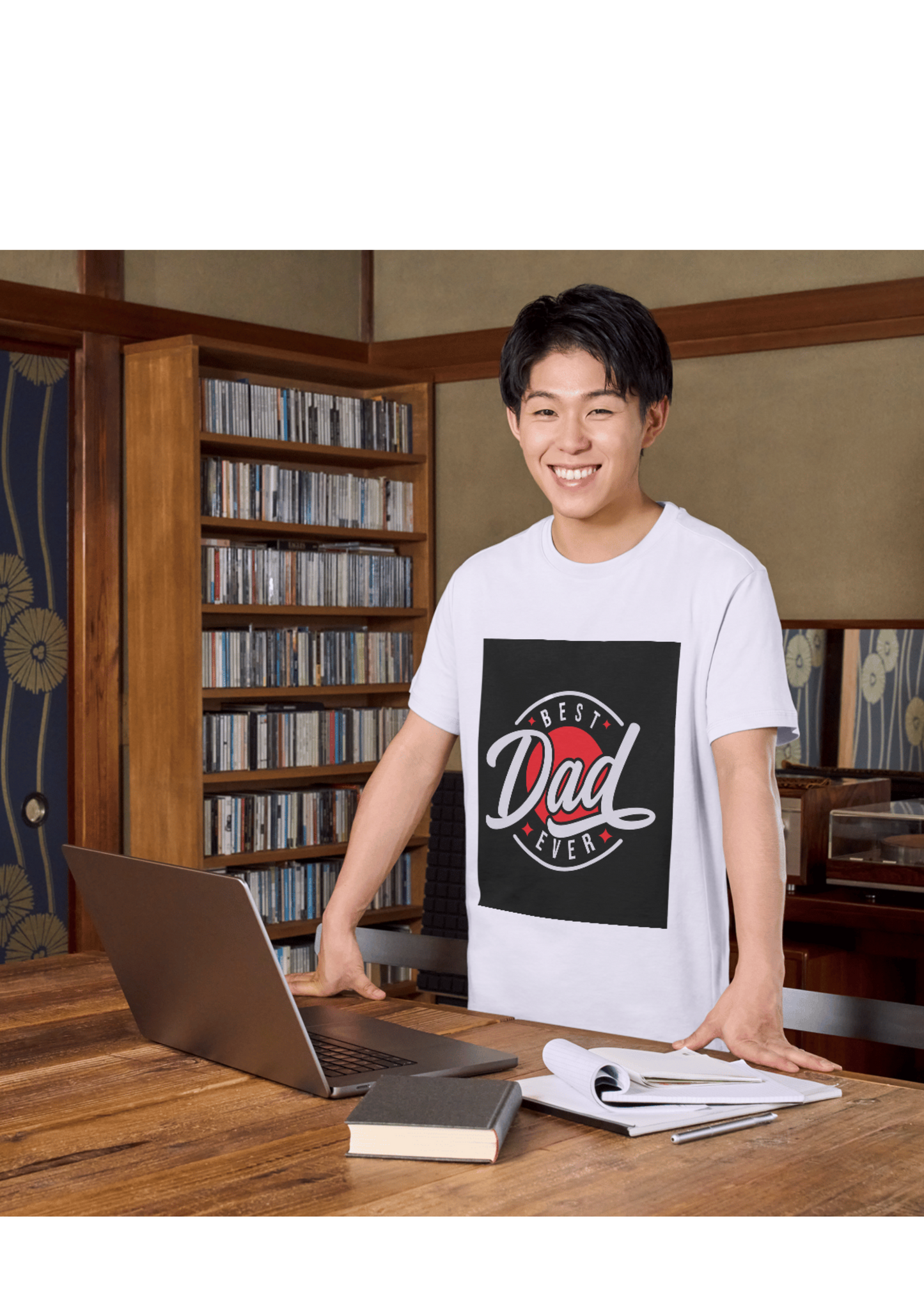 Special Best Dad Ever Theme T-Shirt