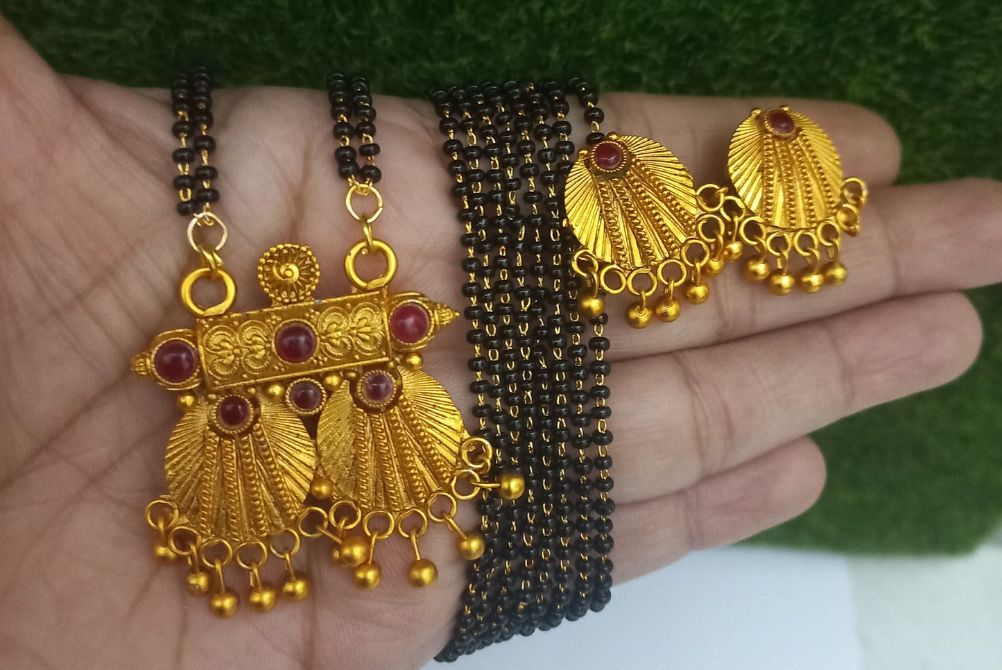 Matt Finishing Long Mangalsutra