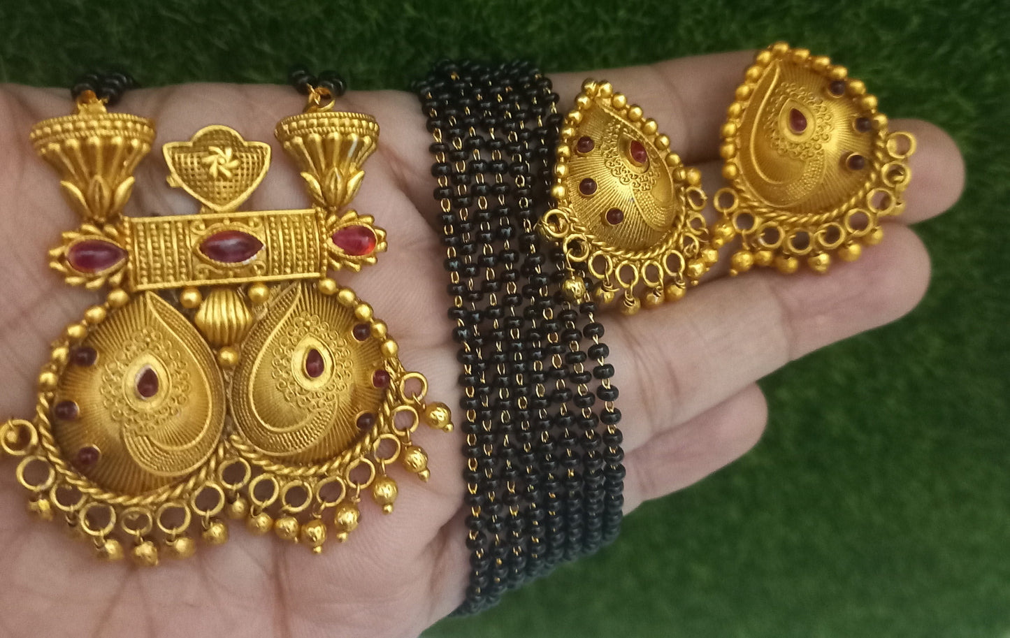 Matt Finishing Long Mangalsutra