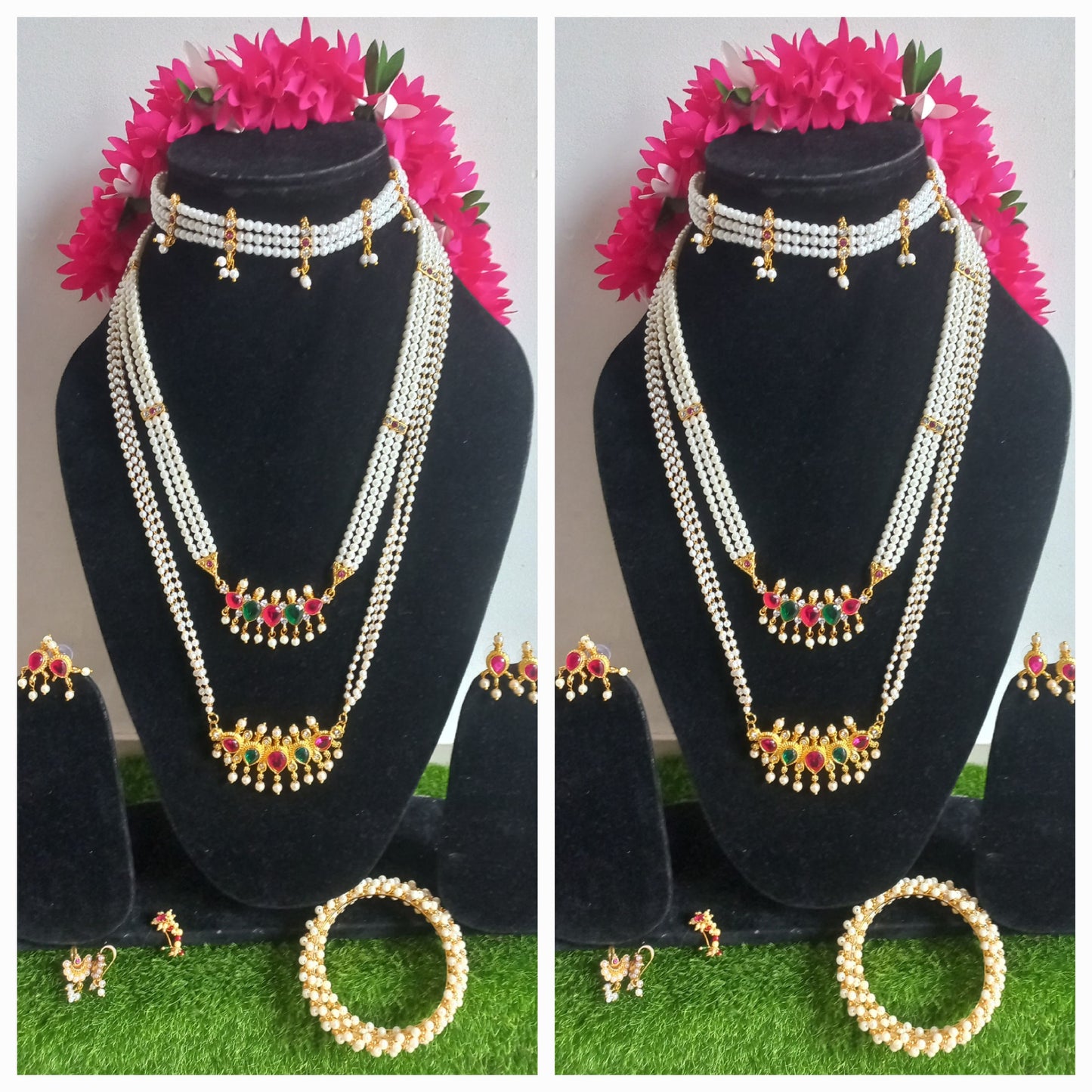 Tanmani Gauri / Mahalaxmi Combo Free Washable Gajara