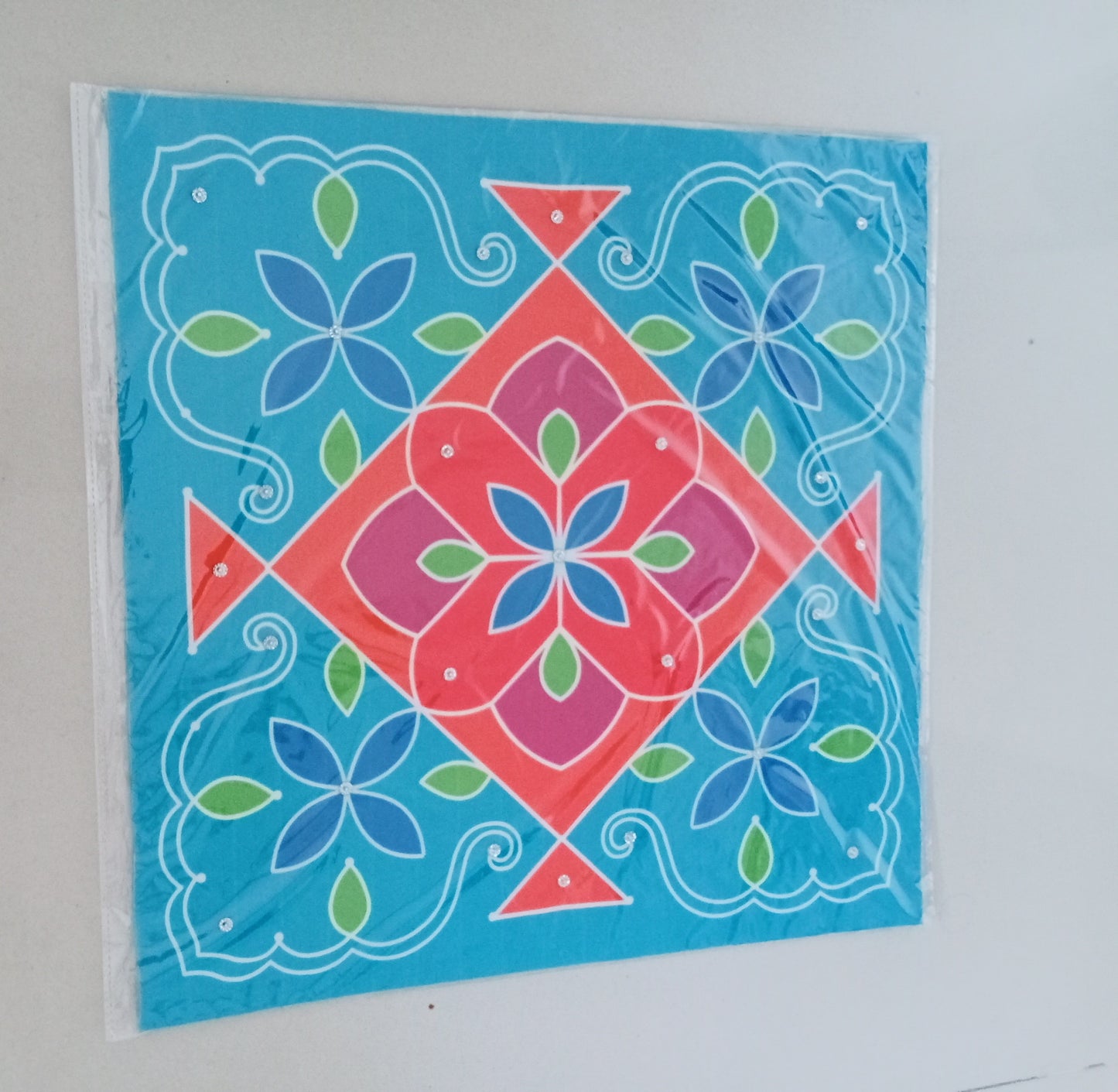 Fabric Ready rangoli washable /Decorative item