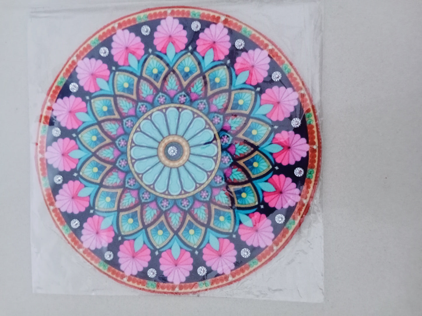 Fabric Ready rangoli washable /Decorative item