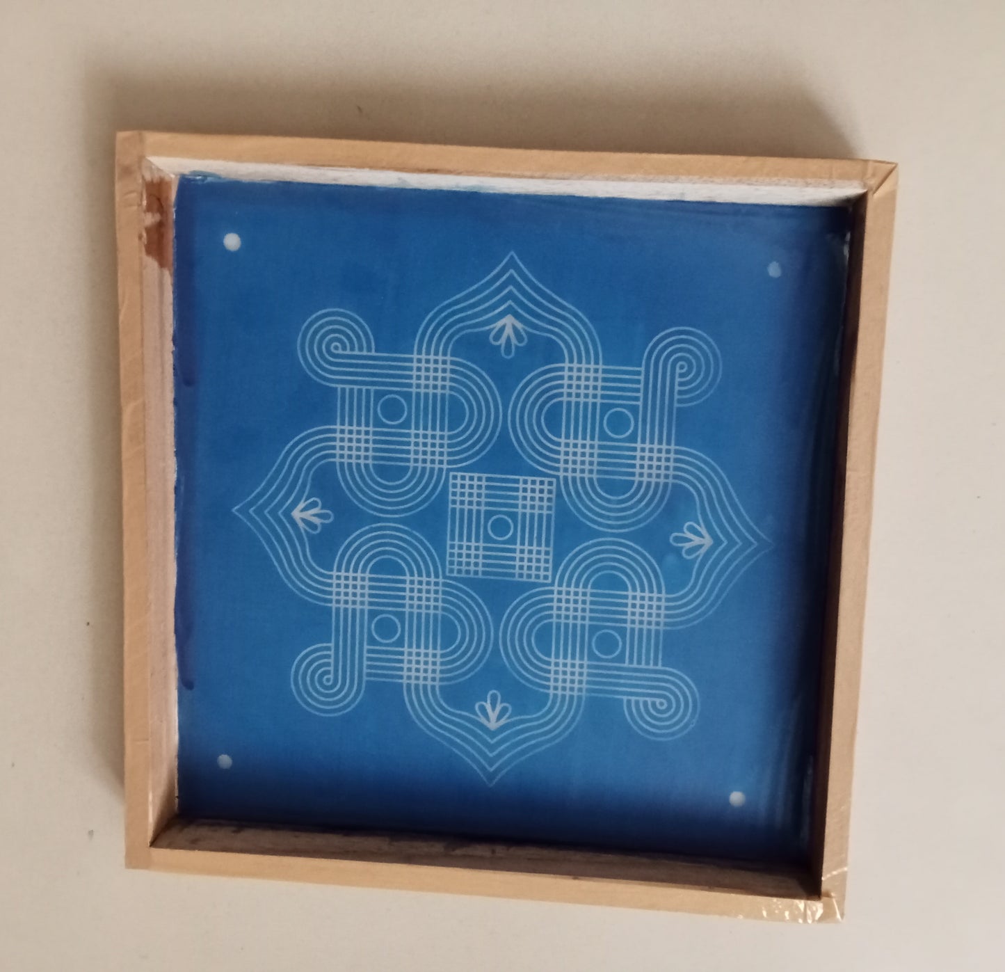 Square Rangoli Stencil / sacha