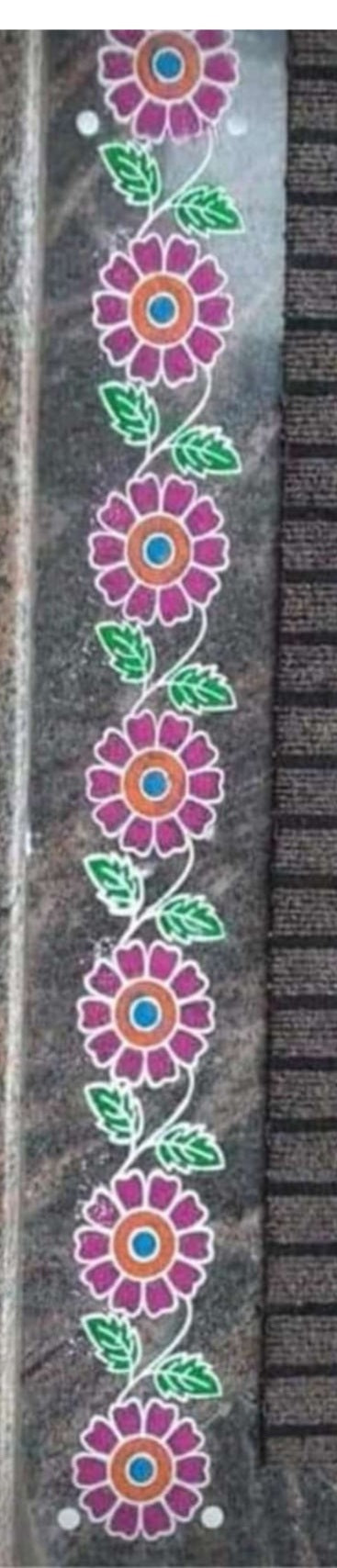 Border Rangoli Stencil / Sacha