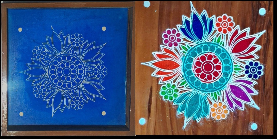 Rangoli Stencil/ Sacha