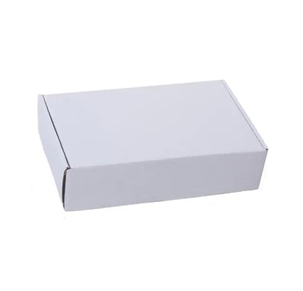 White, 03ply, Flat, Corrugated, Multipurpose, Boxes, 4in x 3in x 1in, Pack of 25