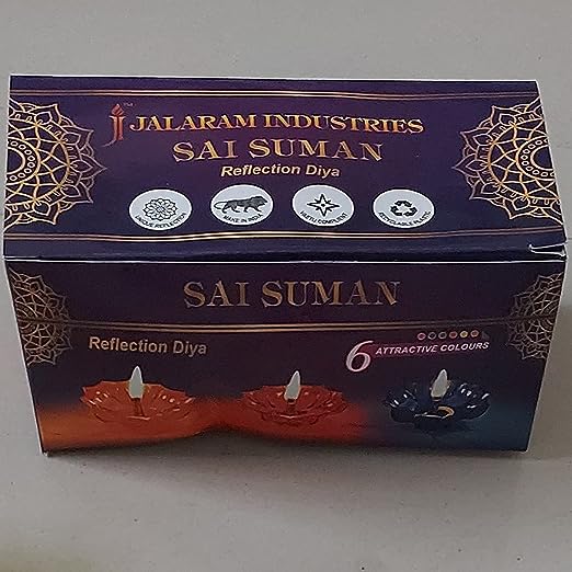 Sai Suman 3D Reflection/Shadow Oil Diva/Diya/Deepak/Dipak