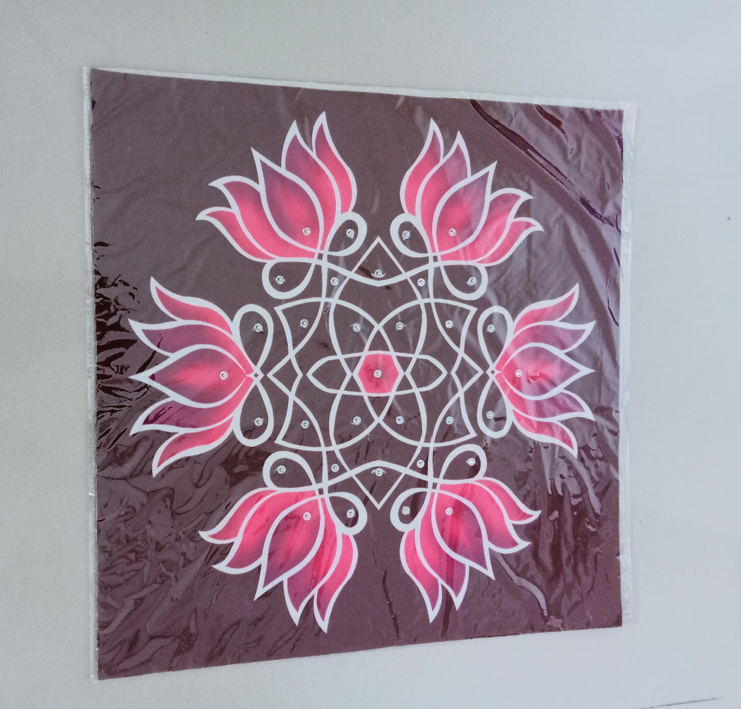 Fabric Ready rangoli washable /Decorative item