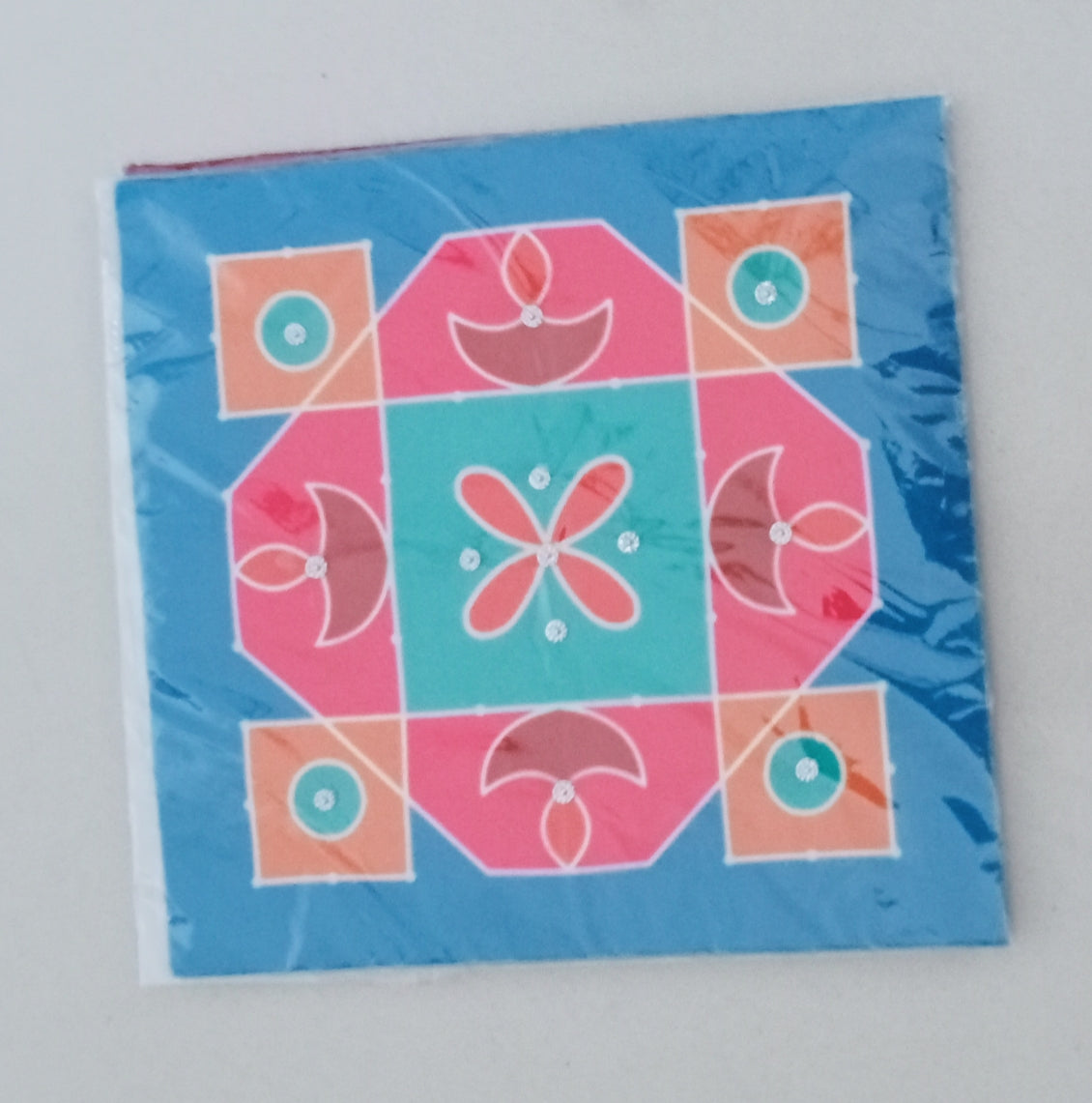 Fabric Ready rangoli washable /Decorative item