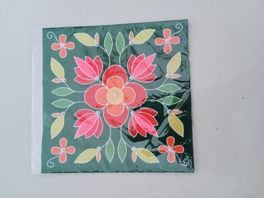 Fabric Ready rangoli washable /Decorative item