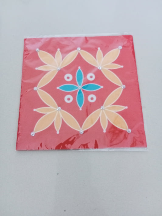 Fabric Ready rangoli washable /Decorative item