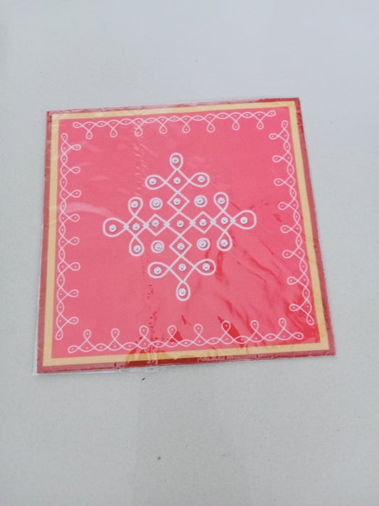 Fabric Ready rangoli washable /Decorative item