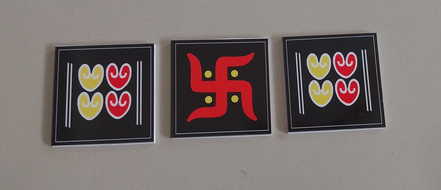 Ready Rangoli  Foam Sheet Light weight Combo