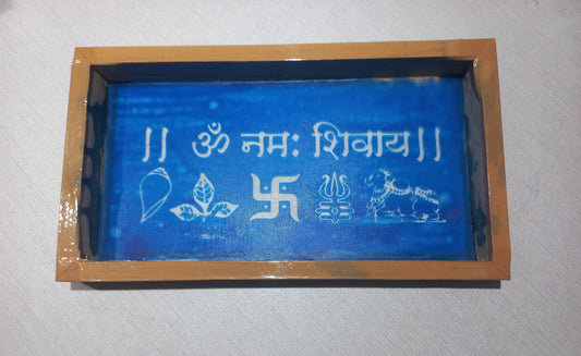 Om Namah Shivay Rangoli Sencil/Sacha