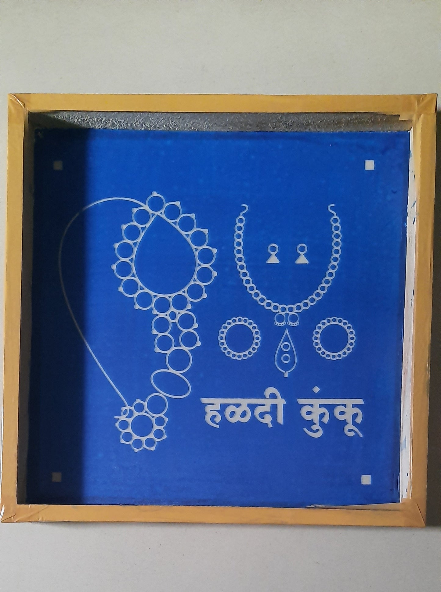 Haldi Kukum Rangoli Stencil/Sacha