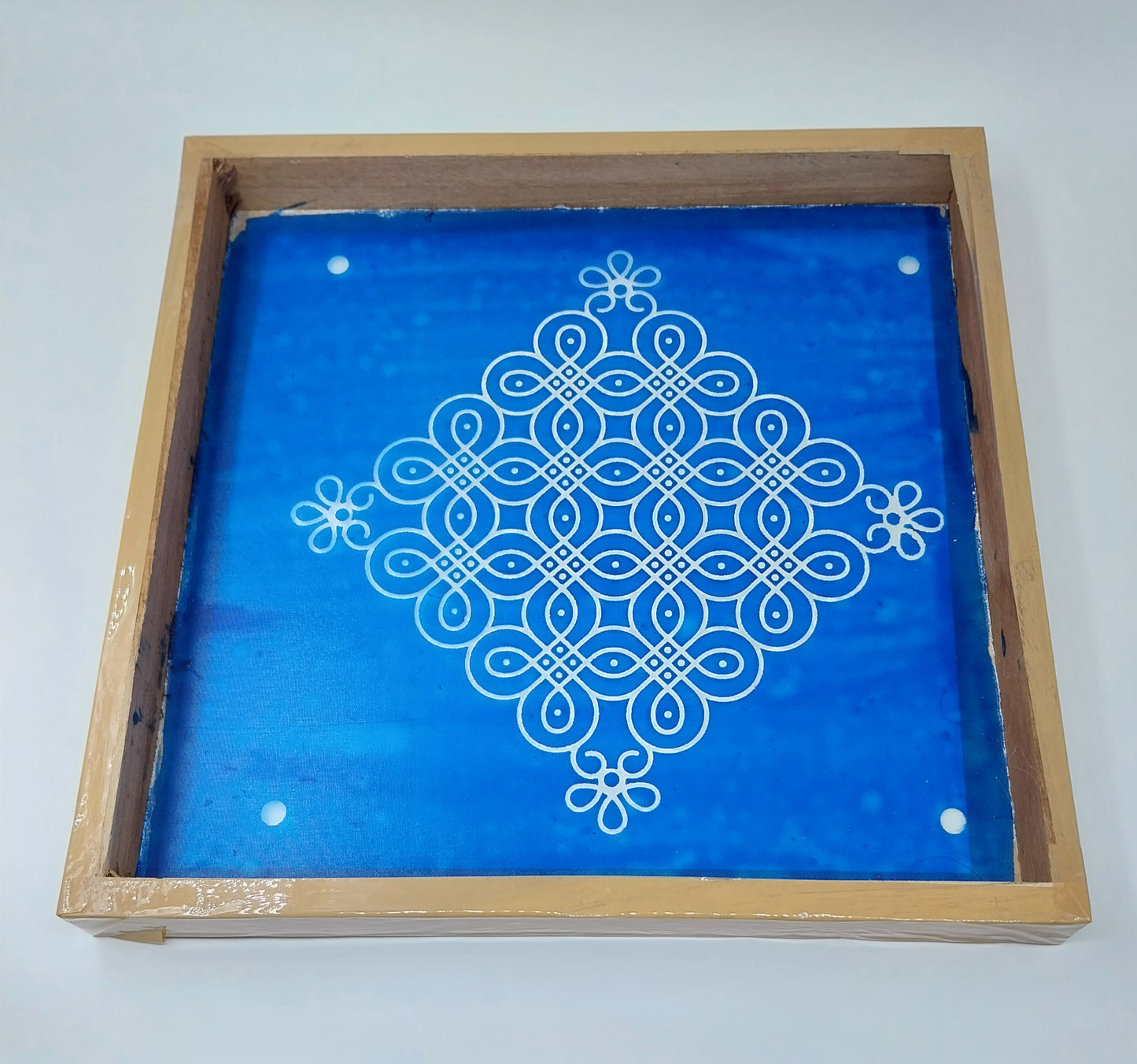 Square Rangoli Stencil/ Sacha