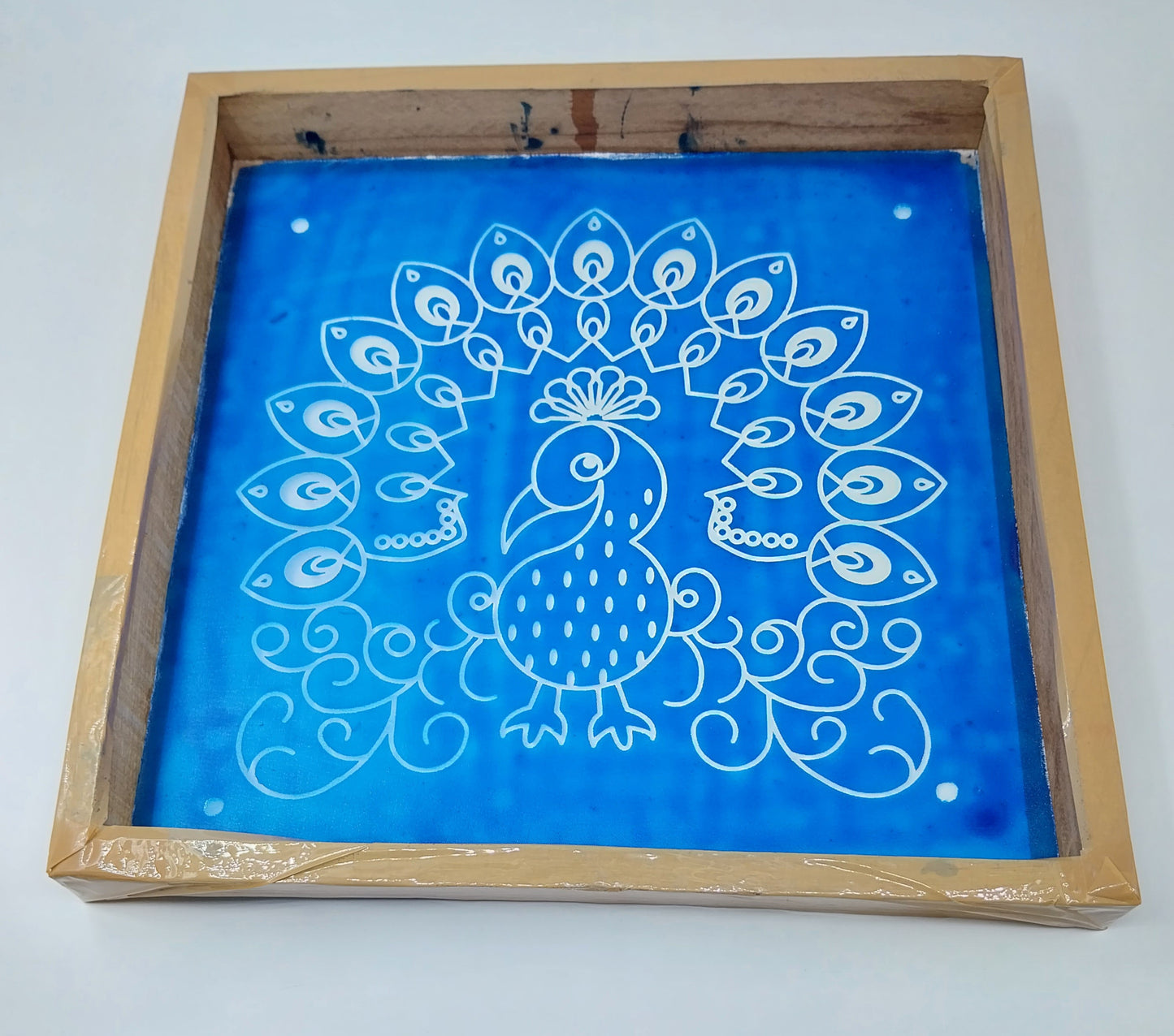 Peacock Rangoli Stencil / Sacha