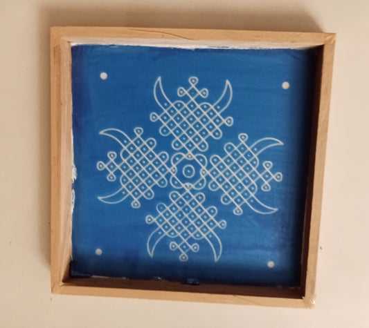 Square Rangoli Stencil / sacha