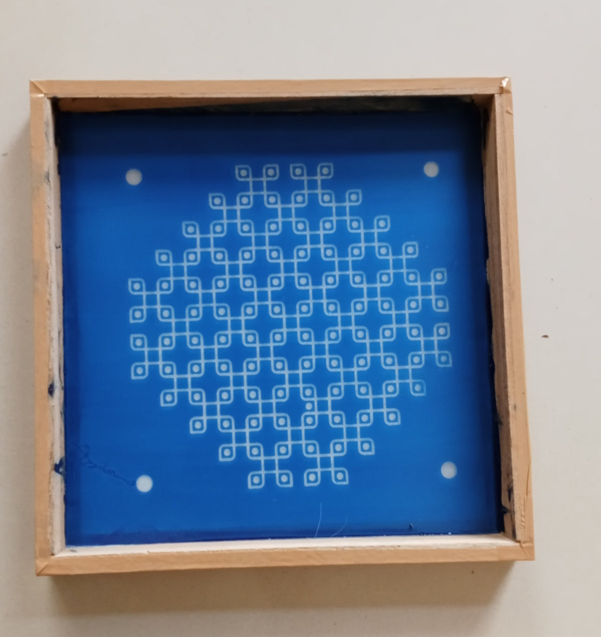 Square Rangoli Stencil / sacha