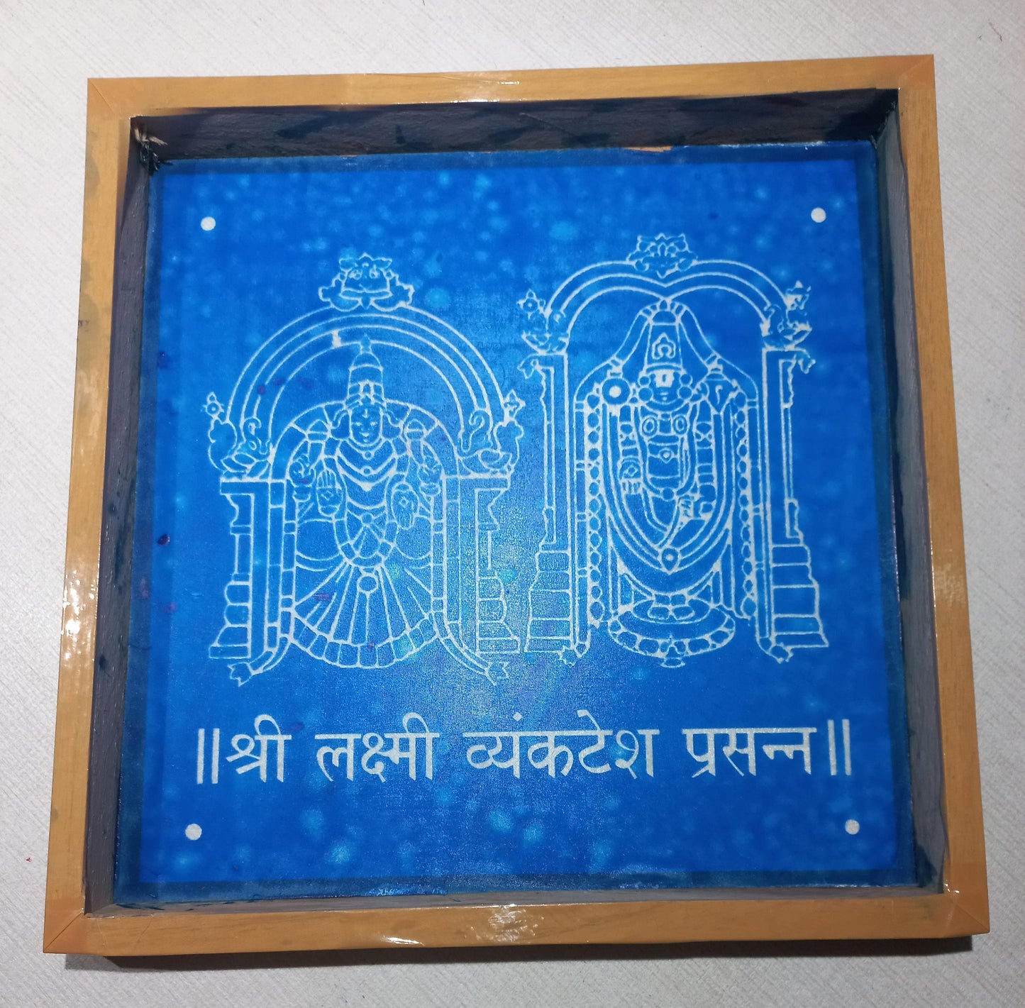 Laxmi Venkatesh Rangoli Stencil / Sacha
