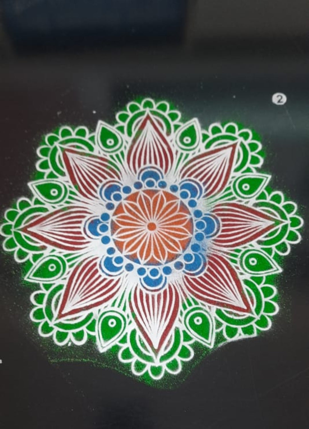 Rangoli Stencil/ Sacha